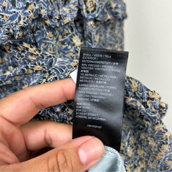 by Anthropologie Kira off-the-shoulder Peasant dress size: 2 - Picture 14 of 15